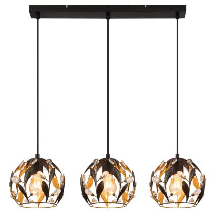 Globo - Candeeiro suspenso 3xE27/40W/230V