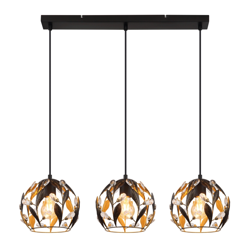 Globo - Candeeiro suspenso 3xE27/40W/230V