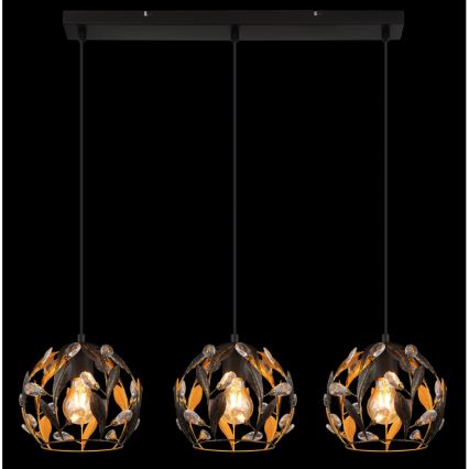 Globo - Candeeiro suspenso 3xE27/40W/230V