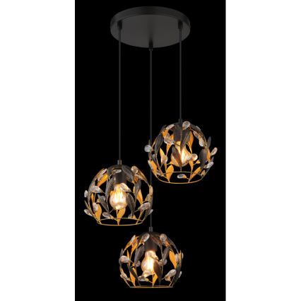 Globo - Candeeiro suspenso 3xE27/40W/230V diâmetro 41 cm