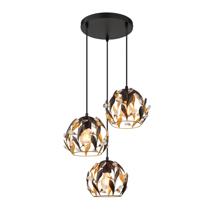Globo - Candeeiro suspenso 3xE27/40W/230V diâmetro 41 cm