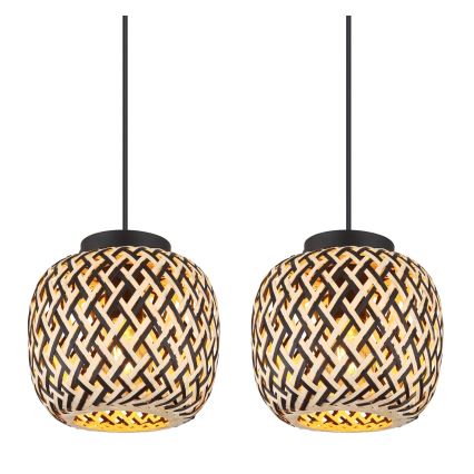 Globo 15766-4H - Candeeiro suspenso COLLY 4xE27/15W/230V