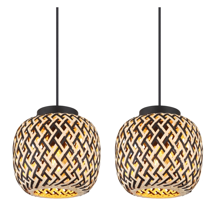 Globo 15766-4H - Candeeiro suspenso COLLY 4xE27/15W/230V