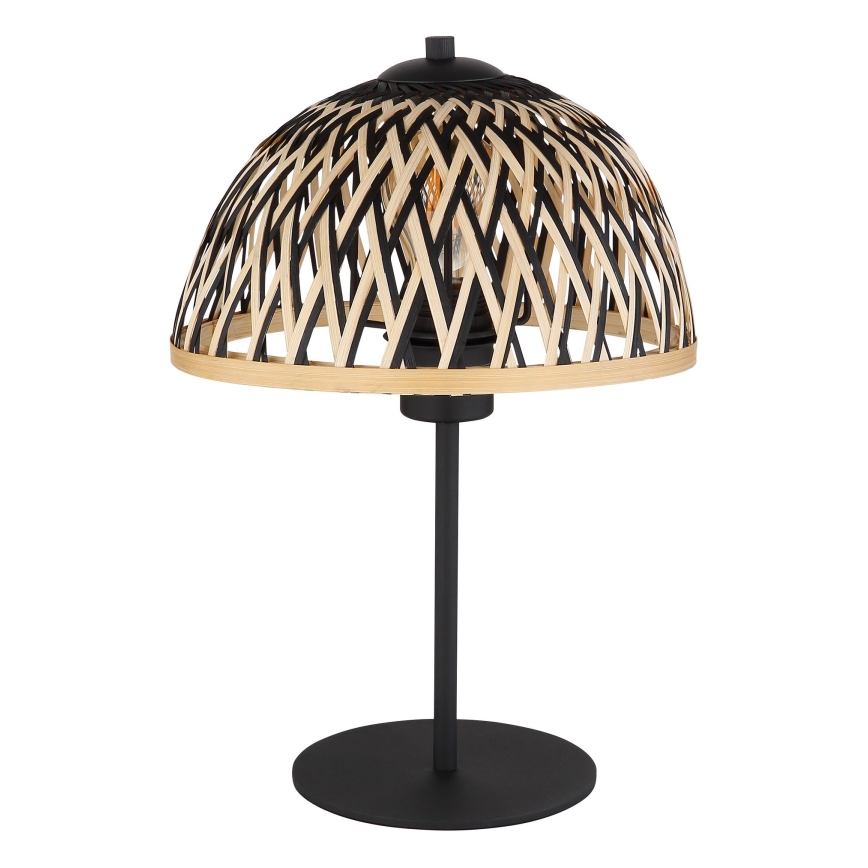 Globo - Candeeiro de mesa 1xE27/15W/230V bambu
