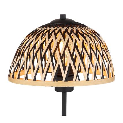 Globo - Candeeiro de mesa 1xE27/15W/230V bambu
