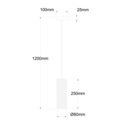 Globo - Candeeiro suspenso 1xE14/40W/230V