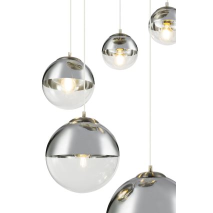 Globo - Candeeiro suspenso 5xE27/60W/230V diâmetro 65 cm