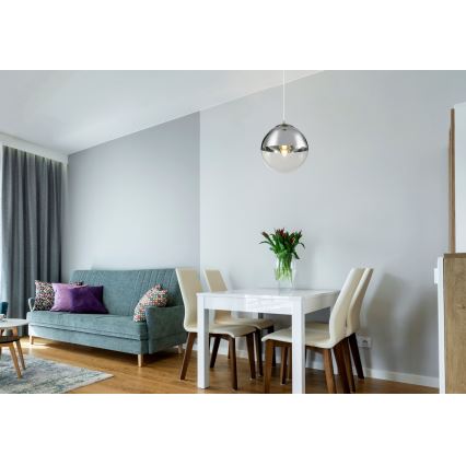Globo - Candeeiro suspenso 1xE27/40W/230V diâmetro 30 cm