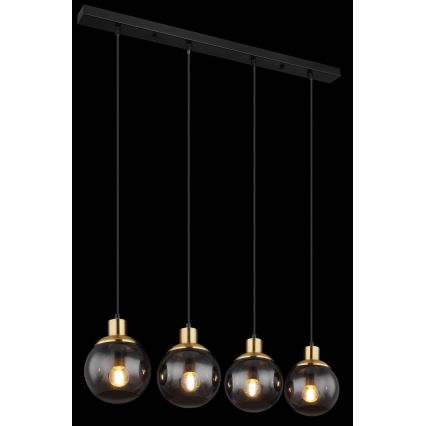 Globo - Candelabro suspenso 4xE27/25W/230V