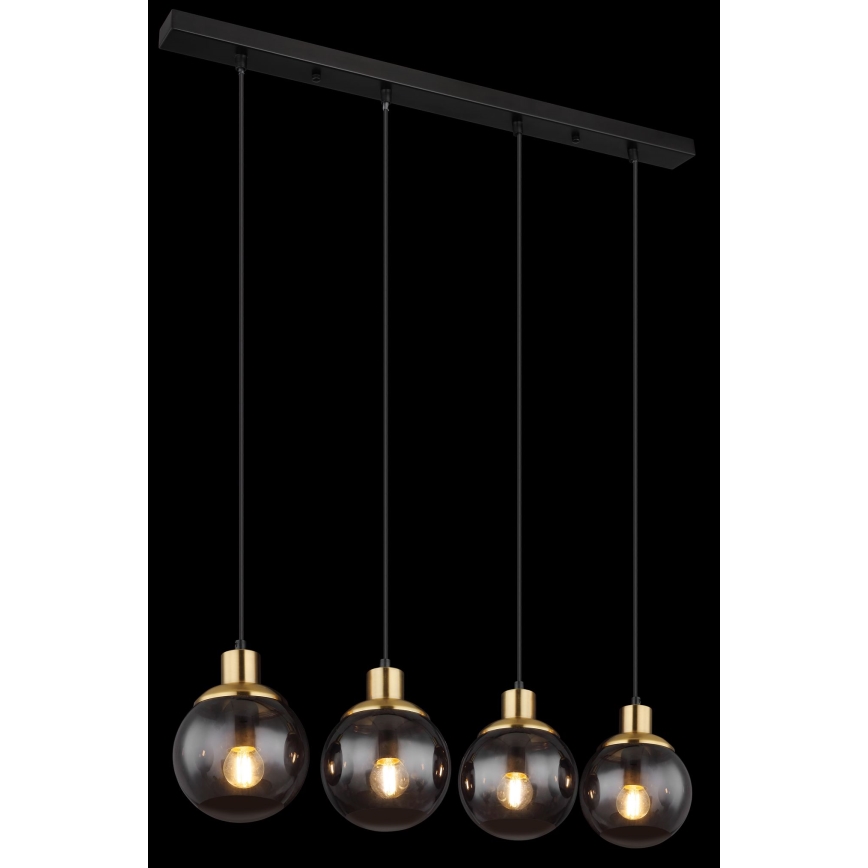 Globo - Candelabro suspenso 4xE27/25W/230V