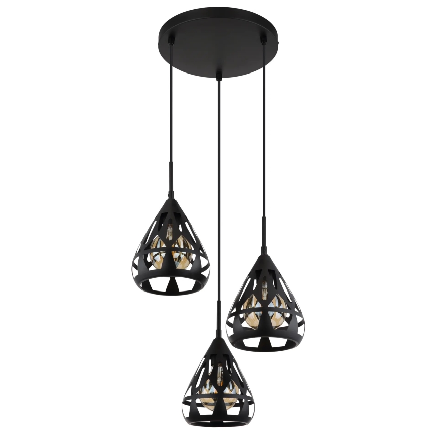 Globo - Candeeiro suspenso 3xE27/40W/230V