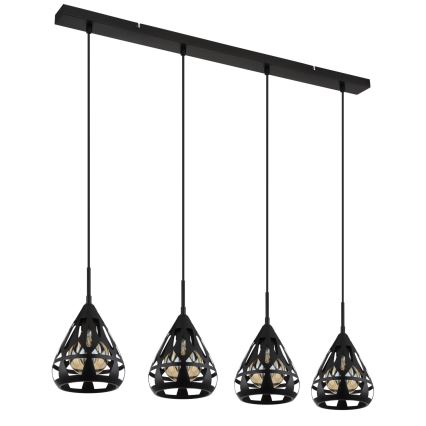 Globo - Candeeiro suspenso 4xE27/40W/230V