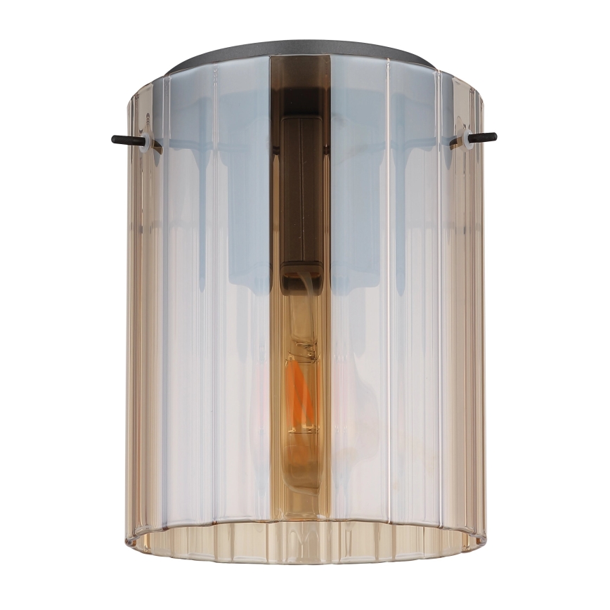 Globo - Iluminação de teto 1xE27/40W/230V diâmetro 18 cm castanho