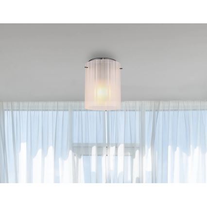 Globo - Iluminação de teto 1xE27/40W/230V diâmetro 18 cm branco