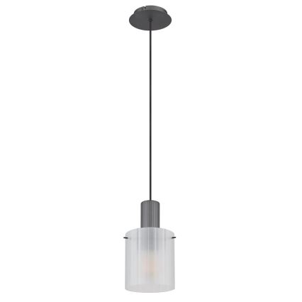 Globo - Candeeiro suspenso 1xE27/40W/230V diâmetro 18 cm branco