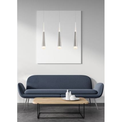 Globo - Candelabro suspenso LED 3xLED/5W/230V