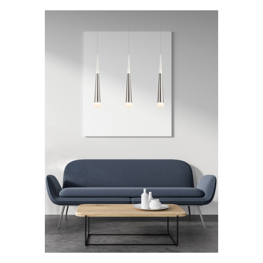Globo - Candelabro suspenso LED 3xLED/5W/230V