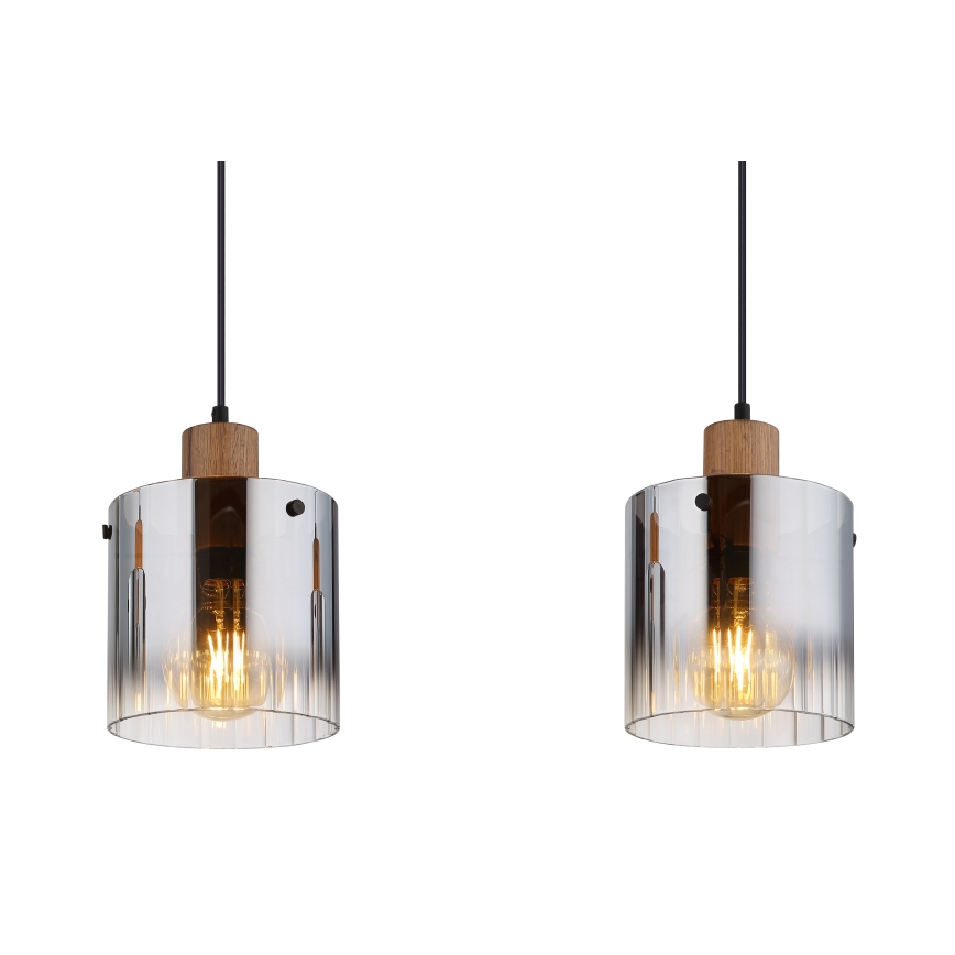 Globo - Lustre suspenso por cabo 3xE27/60W/230V