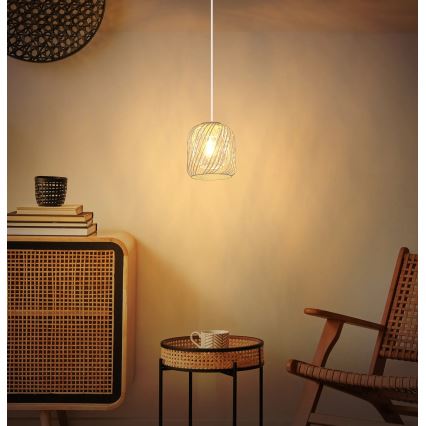 Globo - Lustre suspenso com cabo 1xE27/40W/230V Ø 18 cm