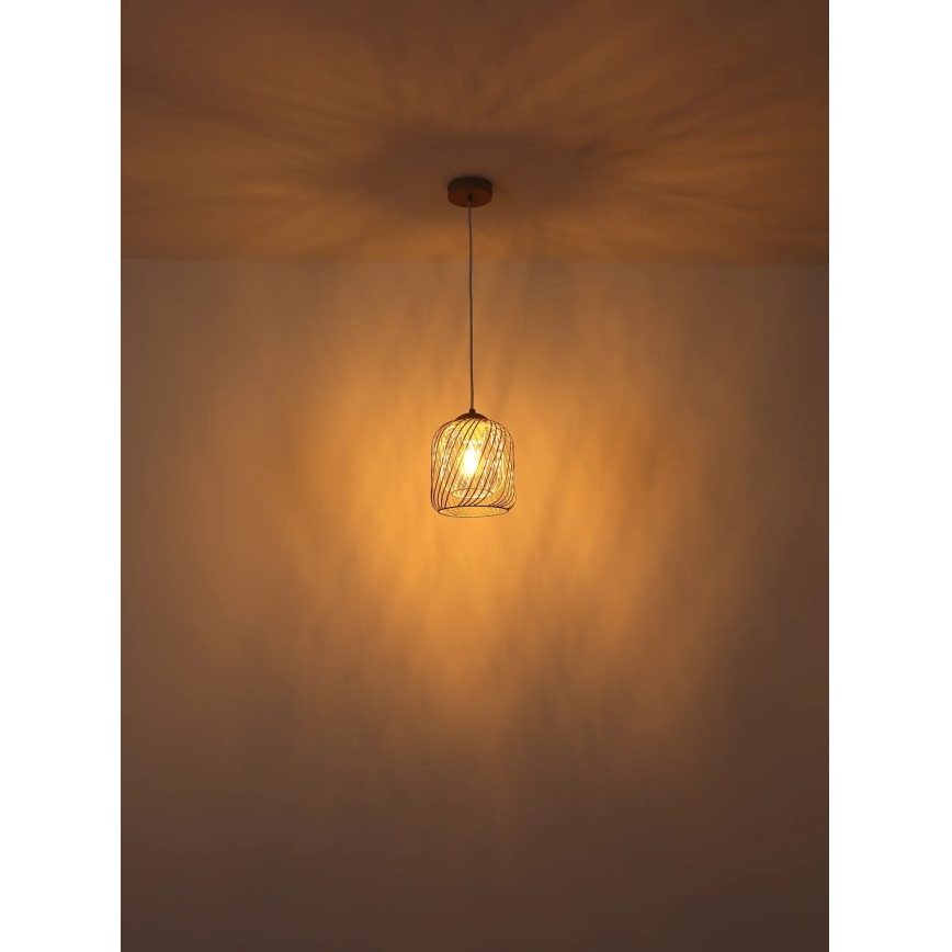 Globo - Lustre suspenso com cabo 1xE27/40W/230V Ø 18 cm