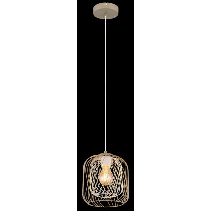 Globo - Lustre suspenso com cabo 1xE27/40W/230V Ø 18 cm