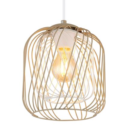 Globo - Lustre suspenso com cabo 1xE27/40W/230V Ø 18 cm