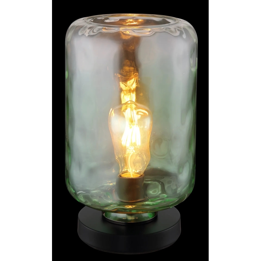 Globo - Candeeiro de mesa 1xE27/60W/230V verde