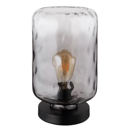 Globo - Candeeiro de mesa 1xE27/60W/230V cinzento