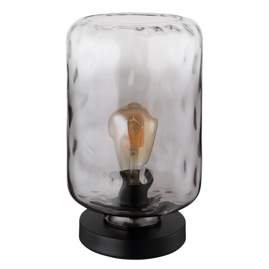 Globo - Candeeiro de mesa 1xE27/60W/230V cinzento