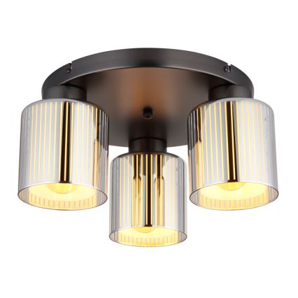 Globo - Iluminação de teto 3xE27/60W/230V diâmetro 34,5 cm