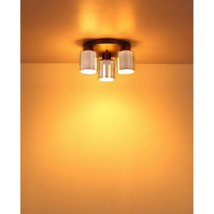 Globo - Iluminação de teto 3xE27/60W/230V diâmetro 34,5 cm