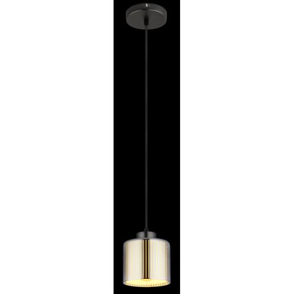 Globo - Candeeiro suspenso 1xE27/60W/230V cromado brilhante diâmetro 14 cm