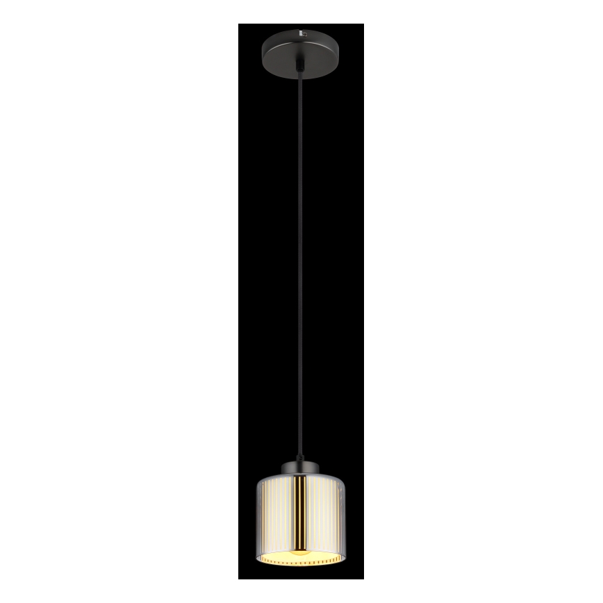 Globo - Candeeiro suspenso 1xE27/60W/230V cromado brilhante diâmetro 14 cm