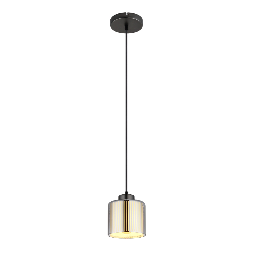 Globo - Candeeiro suspenso 1xE27/60W/230V cromado brilhante diâmetro 14 cm