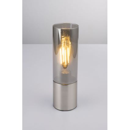 Globo - Candeeiro de mesa táctil 1xE27/25W/230V diâmetro 9 cm cromado mate