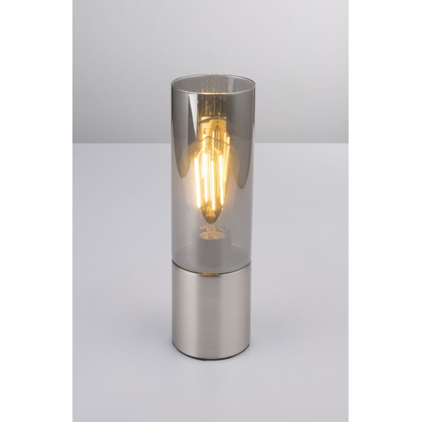 Globo - Candeeiro de mesa táctil 1xE27/25W/230V diâmetro 9 cm cromado mate