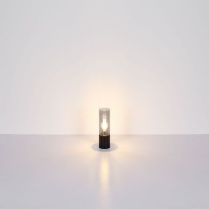 Globo - Candeeiro de mesa táctil 1xE27/25W/230V diâmetro 9 cm preto