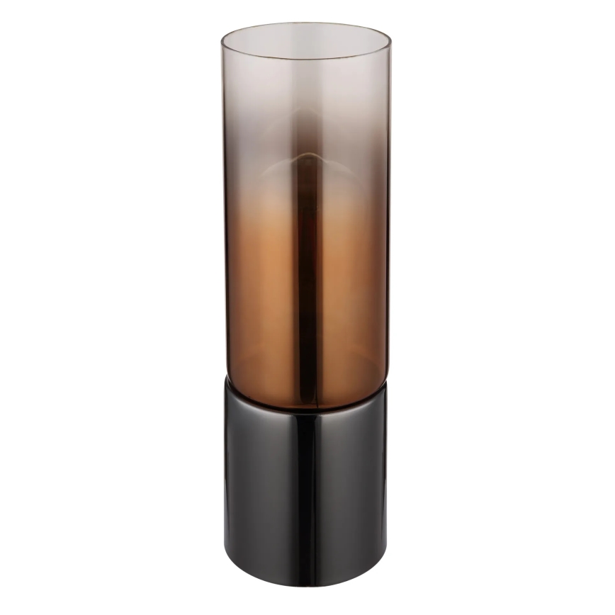 Globo - Candeeiro de mesa táctil 1xE27/25W/230V diâmetro 9 cm preto/cobre