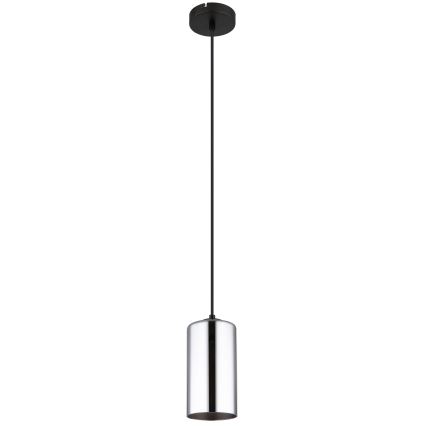Globo - Candeeiro suspenso 1xE27/25W/230V diâmetro 11 cm preto