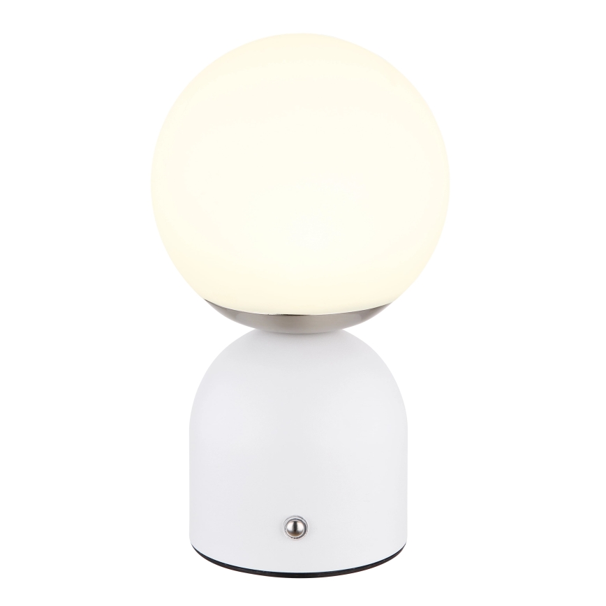Globo - Candeeiro de mesa táctil LED com regulação LED/2W/5V 2700/4000/6500K 1800 mAh branco