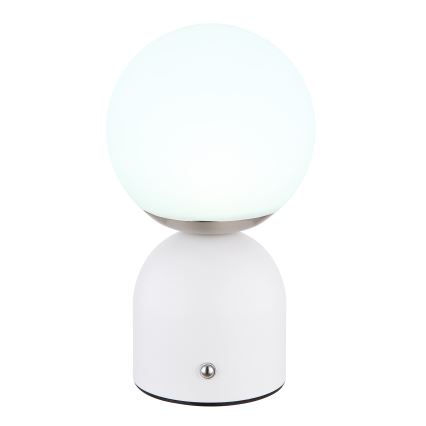 Globo - Candeeiro de mesa táctil LED com regulação LED/2W/5V 2700/4000/6500K 1800 mAh branco