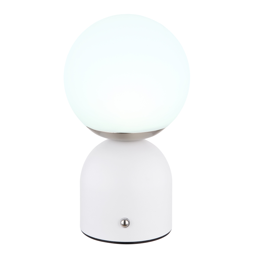 Globo - Candeeiro de mesa táctil LED com regulação LED/2W/5V 2700/4000/6500K 1800 mAh branco