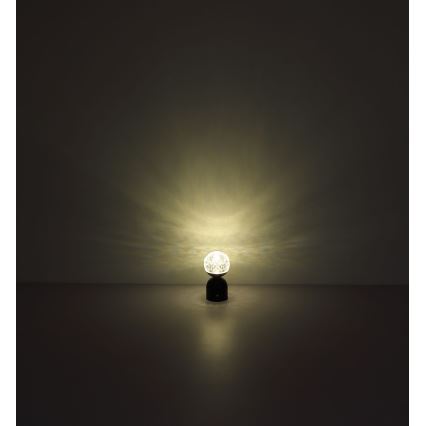Globo - Candeeiro de mesa táctil LED com regulação LED/2W/5V 2700/4000/6500K 1800 mAh preto