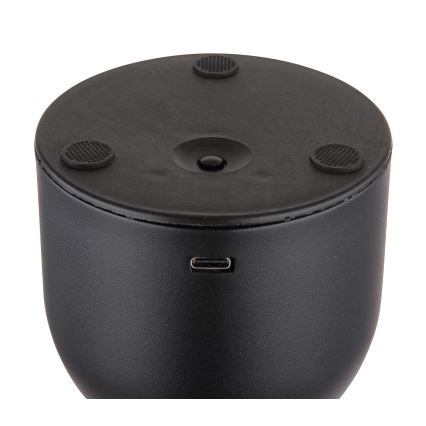 Globo - Candeeiro de mesa táctil LED com regulação LED/2W/5V 2700/4000/6500K 1800 mAh preto