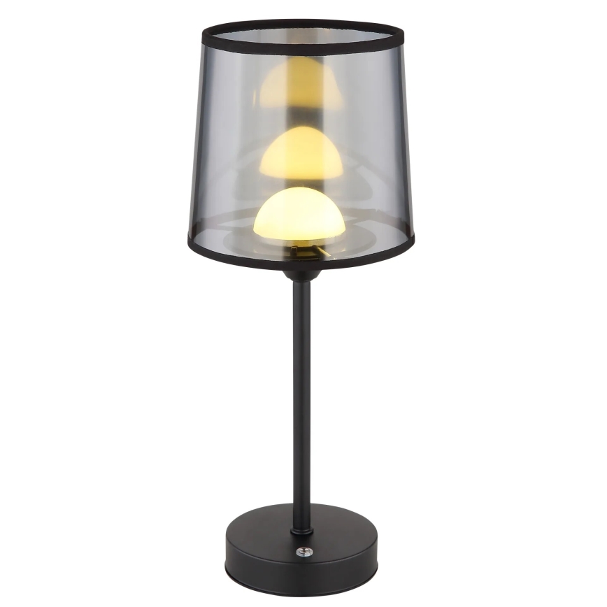 Globo - Candeeiro de mesa tátil LED com regulação LED/2,5W/3,7V 2700/4000/6500K 1800 mAh preto