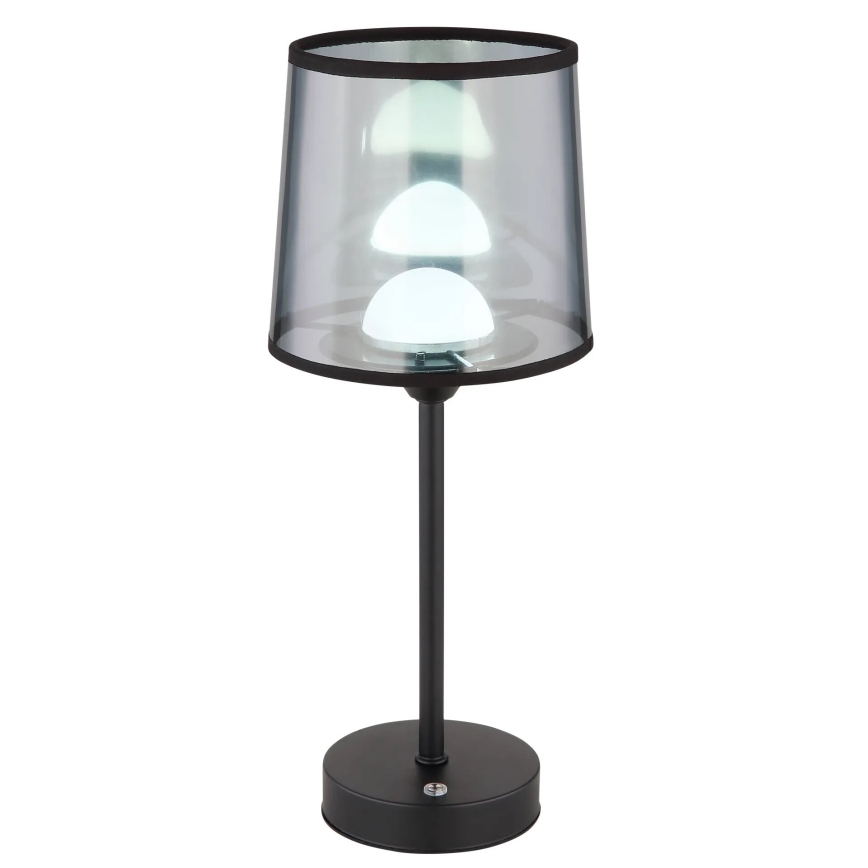 Globo - Lâmpada de mesa tátil recarregável LED regulável LED/2,5W/3,7V 2700/4000/6500K 1800 mAh preta