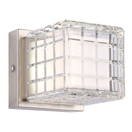 Globo - Candeeiro de mesa táctil LED com regulação LED/2,5W/3,7V 2700K/4000K/6500K 1800 mAh USB cromado mate
