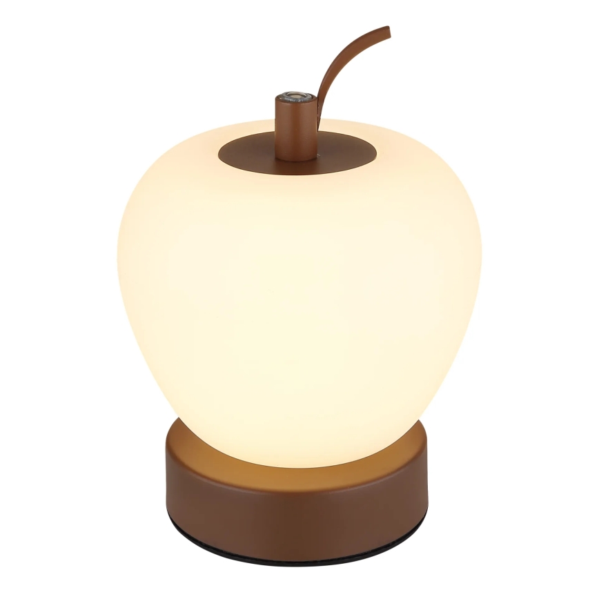 Globo - Candeeiro de mesa táctil LED com regulação LED/2W/3,7V 2700K/4000K/6500K 1200 mAh USB castanho