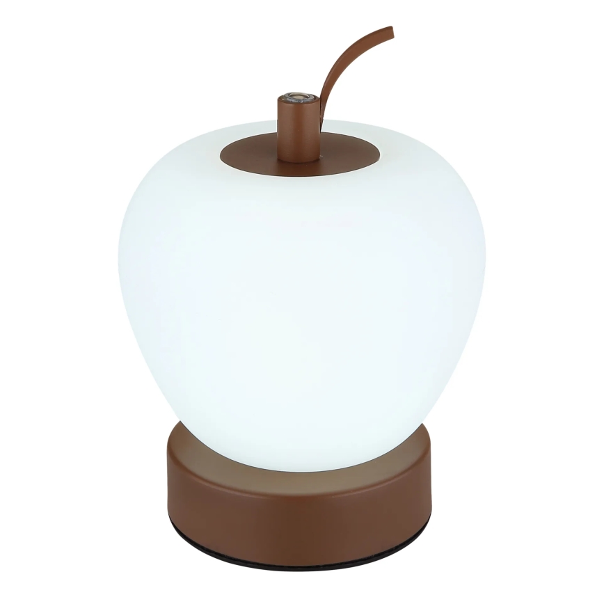 Globo - Candeeiro de mesa táctil LED com regulação LED/2W/3,7V 2700K/4000K/6500K 1200 mAh USB castanho