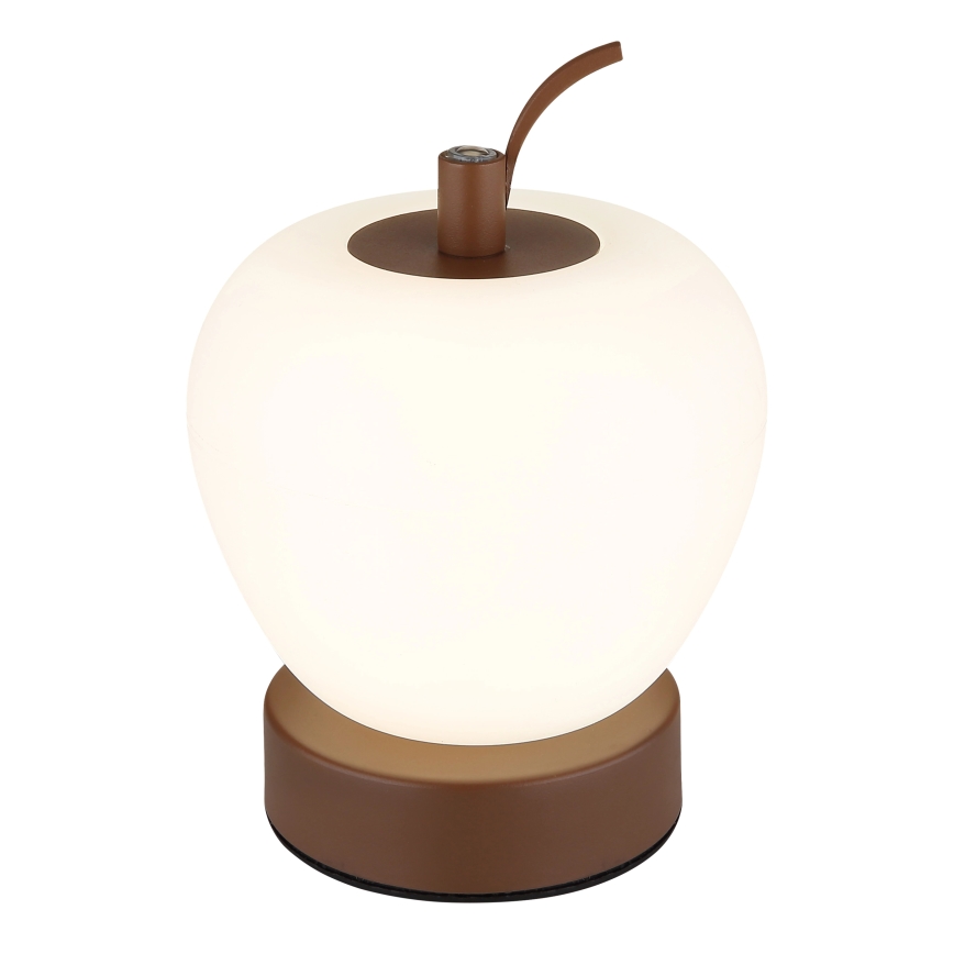 Globo - Candeeiro de mesa táctil LED com regulação LED/2W/3,7V 2700K/4000K/6500K 1200 mAh USB castanho